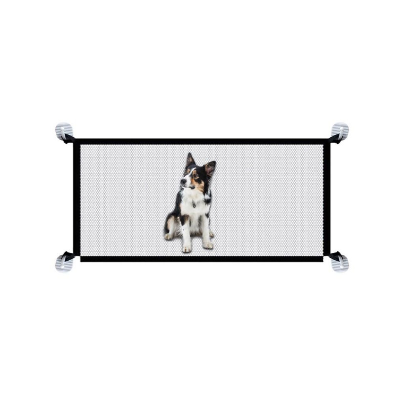 Install Anywhere Kannettava Folding Dog Cat Pet Safe Mesh Fence - 110*72CM
