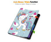 Slim Fit Cover Fodral För Xiaomi Pad 7 Auto Wake / Sleep - Unicorn