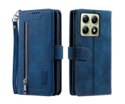 För Xiaomi 14T Pro Fodral med Dragkedja och 9 Kortplatser 