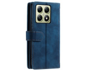 För Xiaomi 14T Pro Fodral med Dragkedja och 9 Kortplatser 