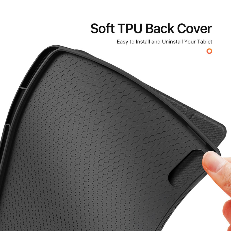DUX DUCIS Domo-serien for Samsung Galaxy Tab S11 Ultra Trippel Stativ Smart Case