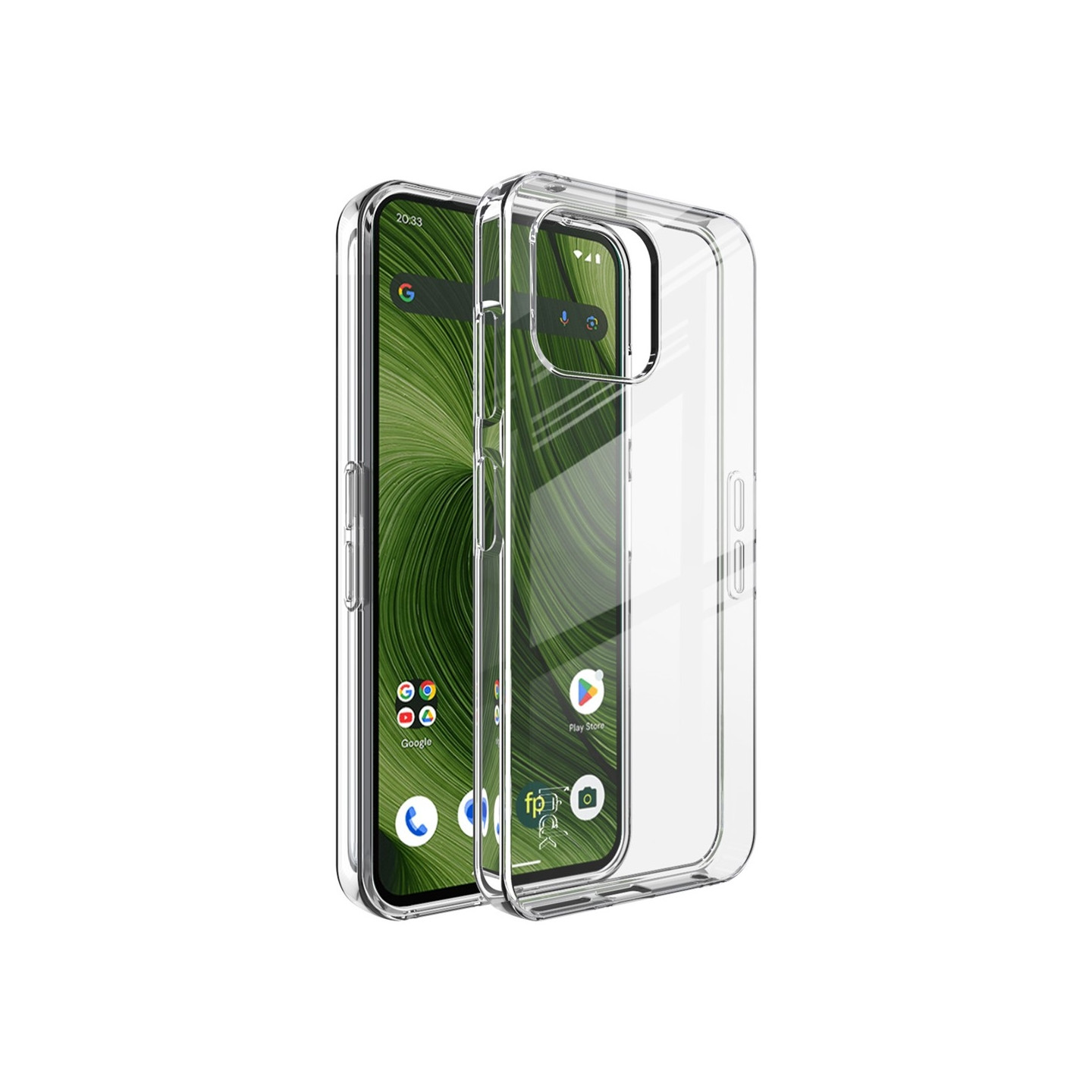 IMAK UX-10 Series Gjennomsiktig Mobildeksel til Fairphone 6