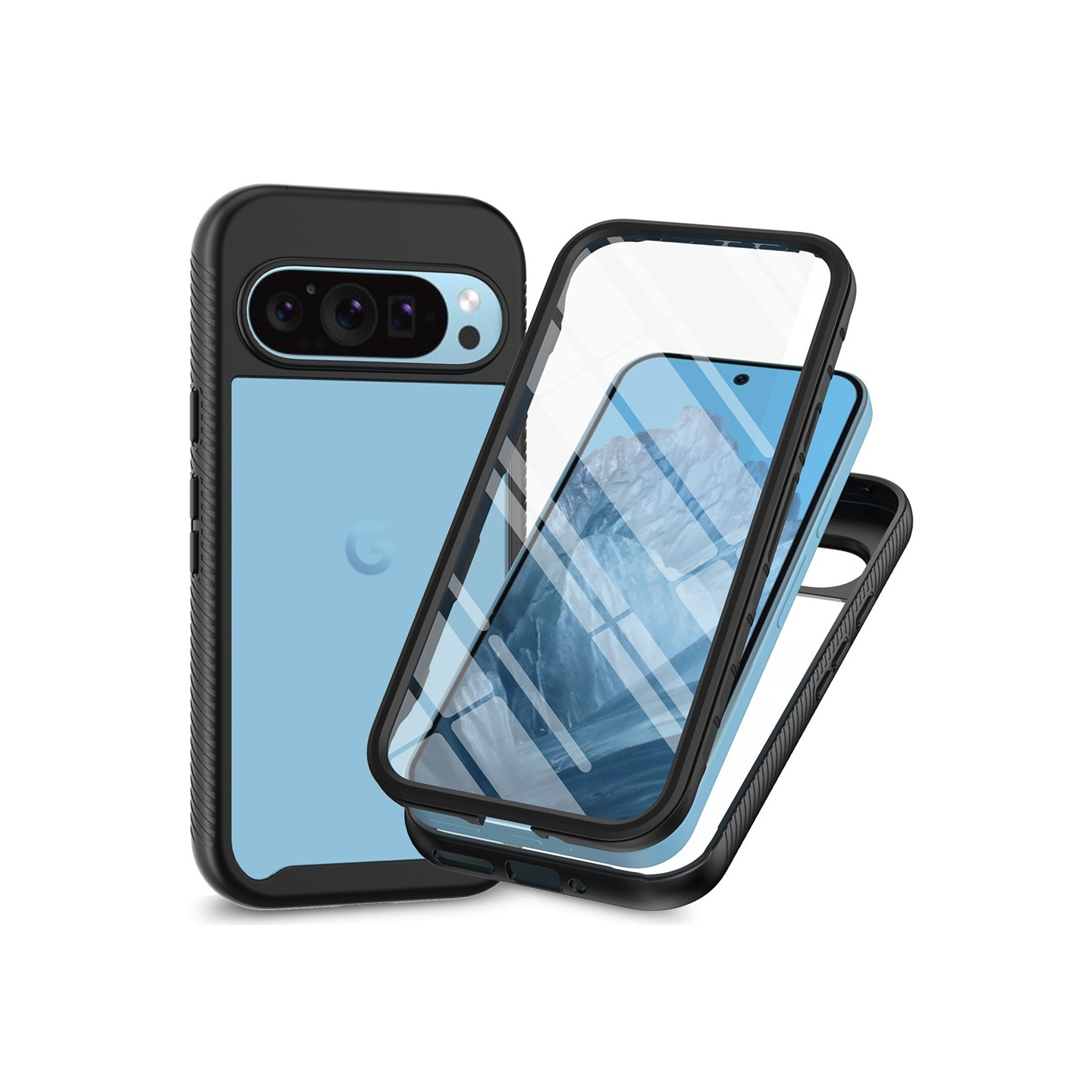 Mobildeksel med Skjermbeskytter til Google Pixel 10 Pro XL