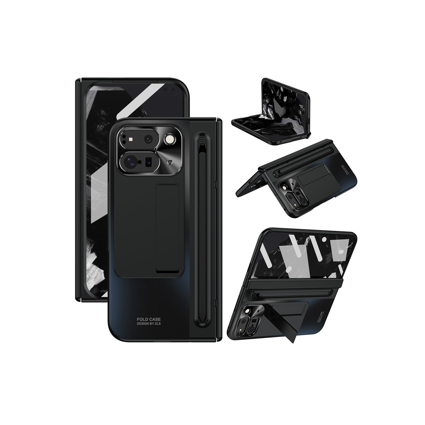 Telefoncover til Google Pixel 10 Pro Fold Kulfibertekstur 