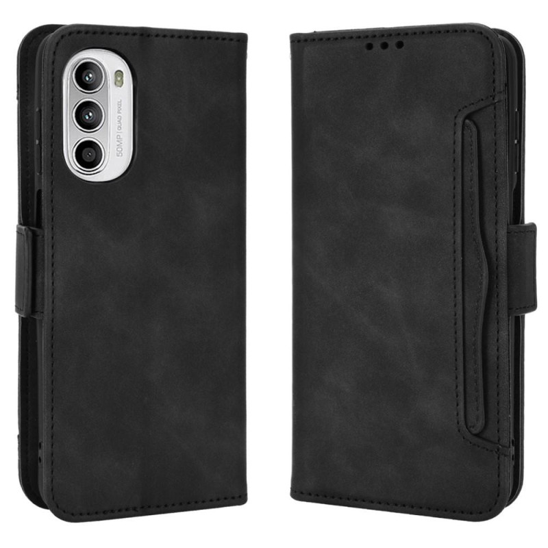 Wallet Stand Telefontaske til Motorola Moto G52 - Sort