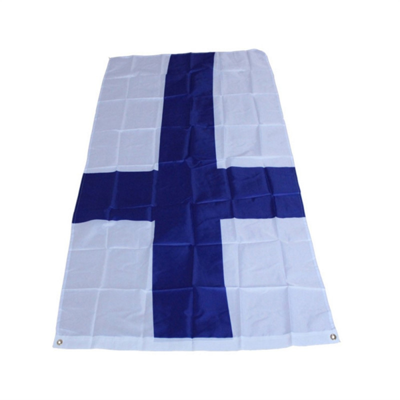 Finland Flag 90x150cm Banner Outdoor Indoor Party Decoration