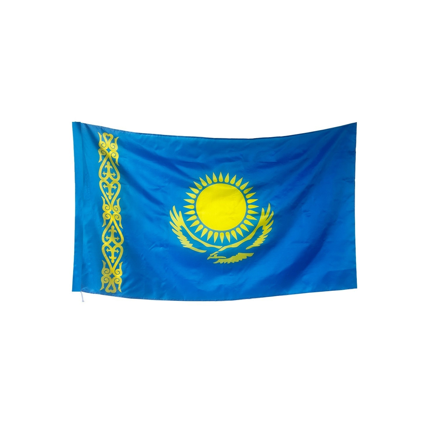 Kasakhstan Flag 90x150cm Banner Udendørs Indendørs Festdekoration