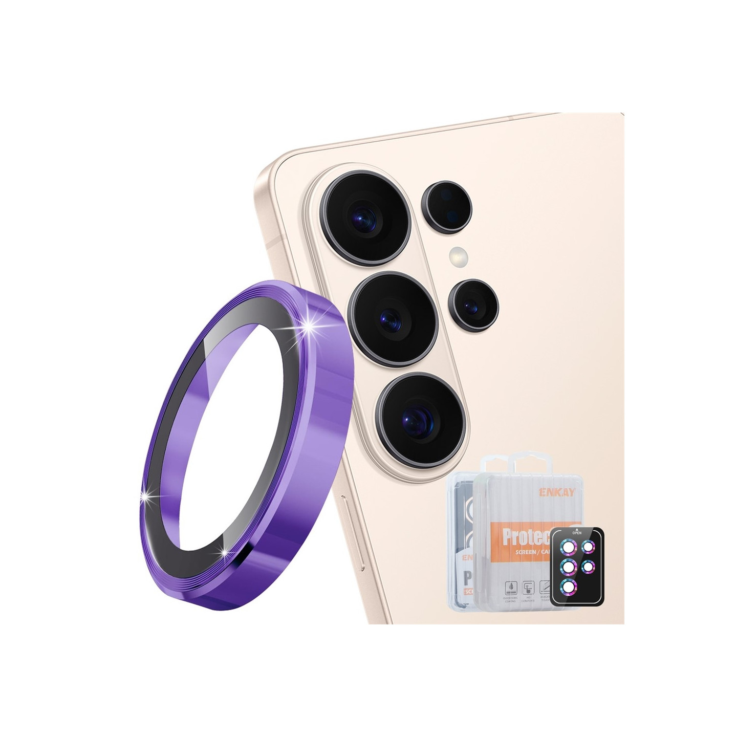 For Samsung Galaxy S26 Ultra Kameralinsebeskytter