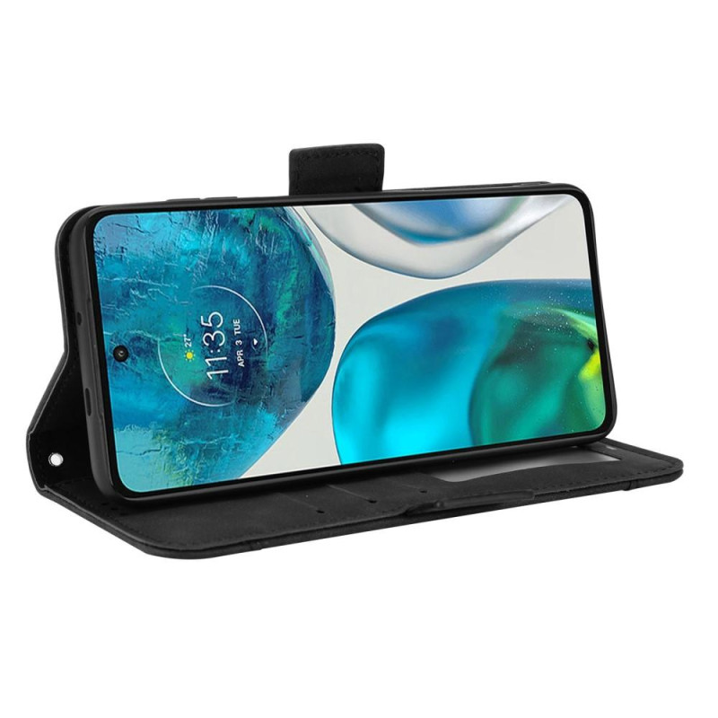Wallet Stand Telefontaske til Motorola Moto G52 - Sort