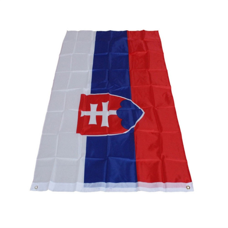 Slovakiet Flag 90x150cm Banner Udendørs Indendørs Festdekoration