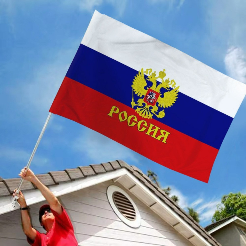 Slovakia Flagg 90x150 cm banner utendørs innendørs festdekorasjon