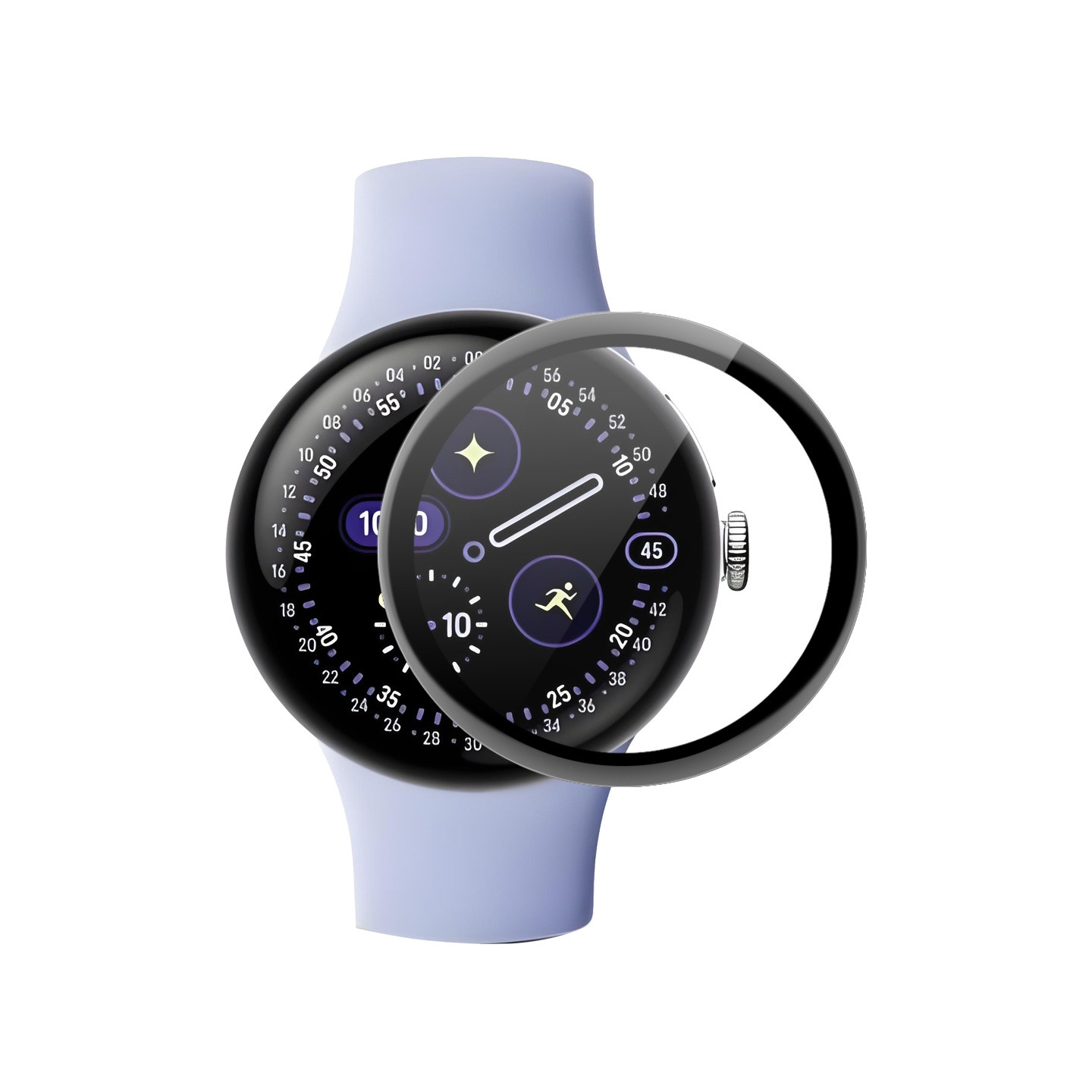 Skjermbeskytter til Google Pixel Watch 4 41mm