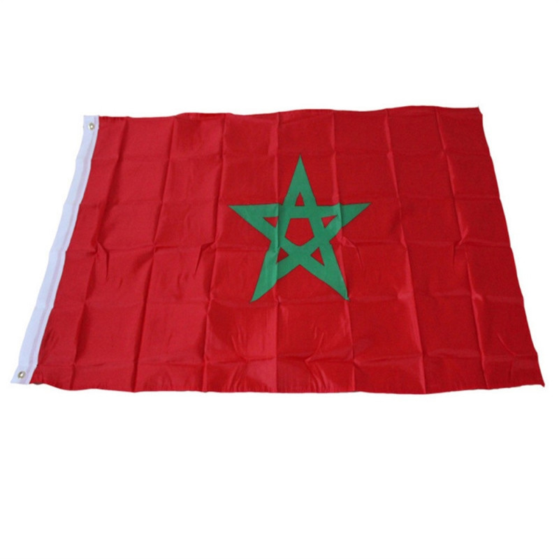 Morocco Flag 90x150cm Banner Outdoor Indoor Party Decoration