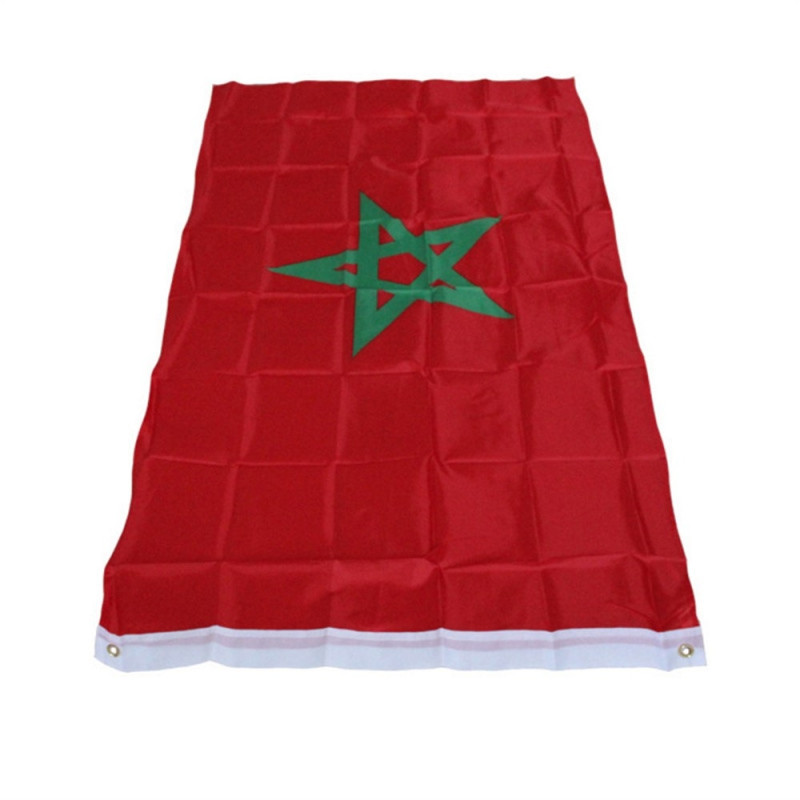 Morocco Flag 90x150cm Banner Outdoor Indoor Party Decoration