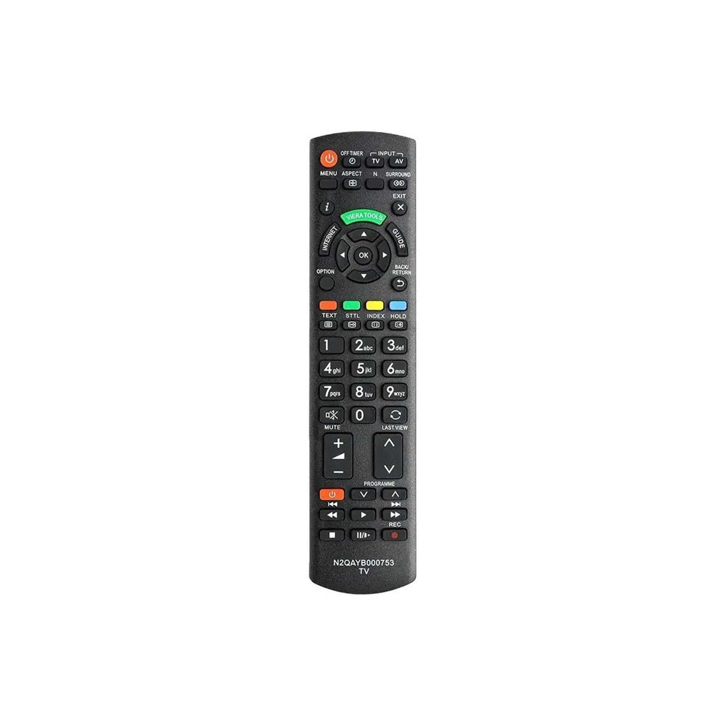 Remote Control Replacement for N2QAYB000753 For Panasonic TV