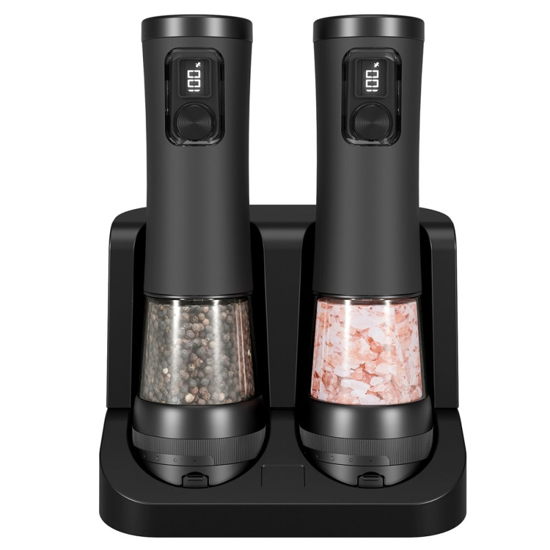 Salt Pepper Spices Mill Grinder Electric Spice Grinder Rechargeable