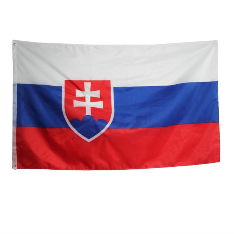 Slovakiet Flag 90x150cm Banner Udendørs Indendørs Festdekoration