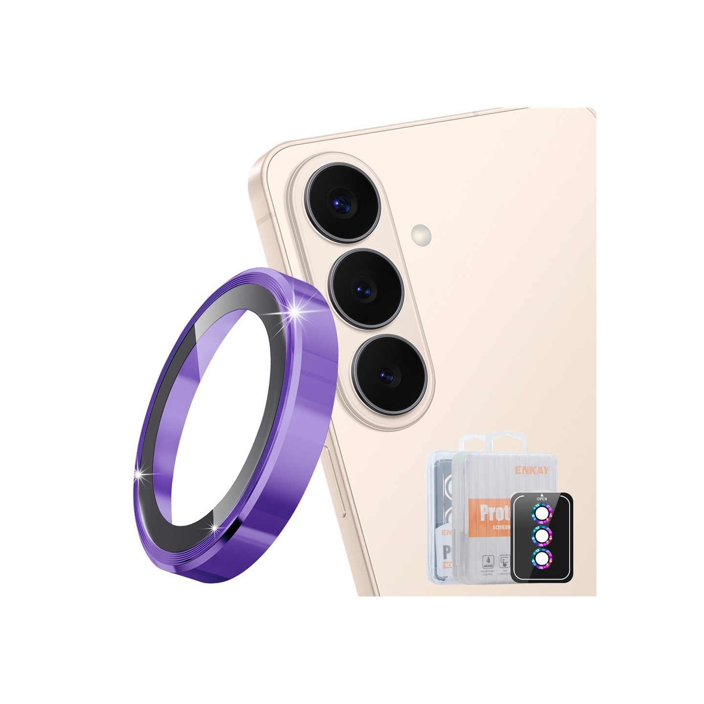 For Samsung Galaxy S26 Kameralinsebeskytter