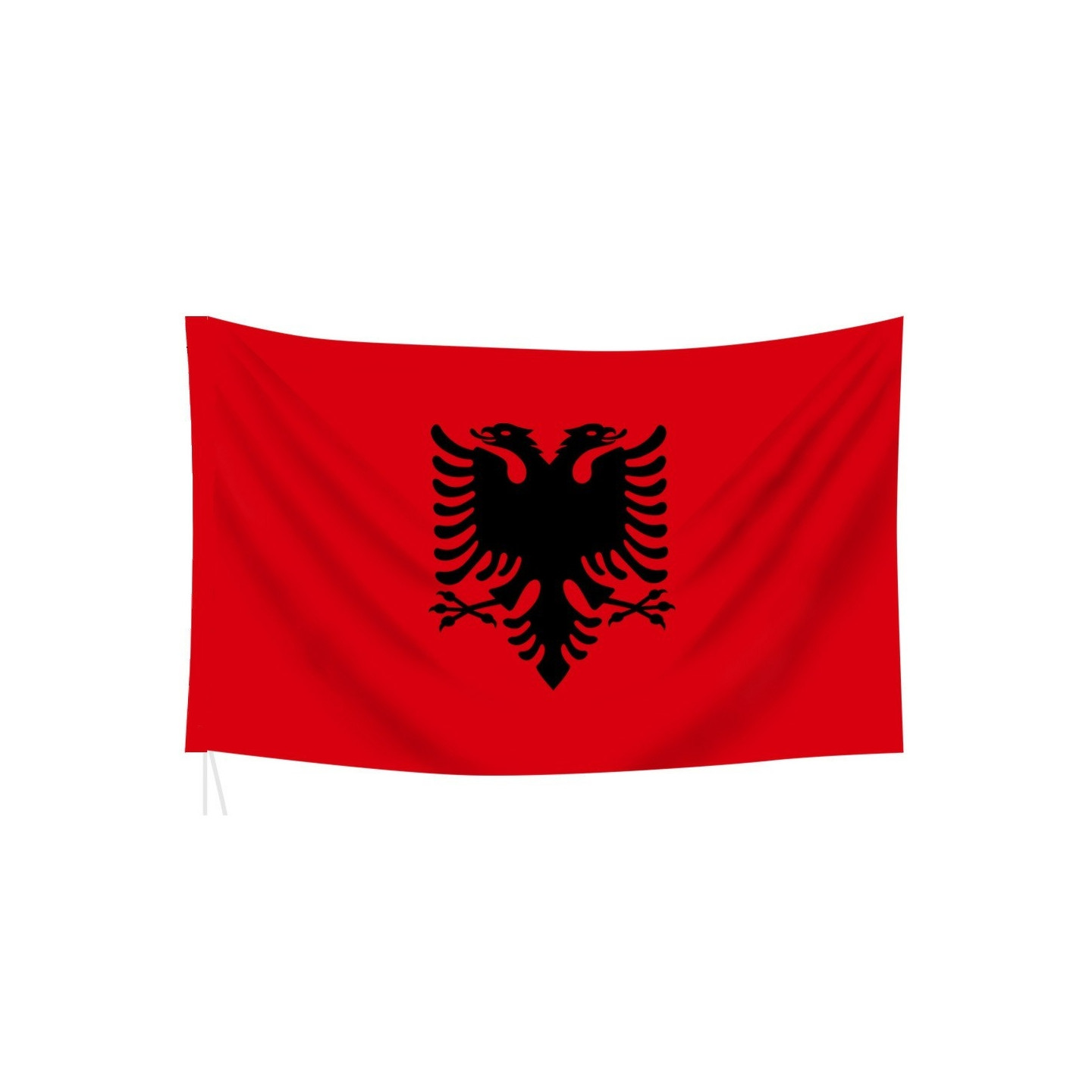 Albanien Flag 90x150cm Banner Udendørs Indendørs Festdekoration