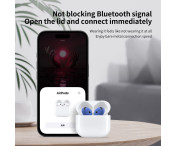 För AirPods 4 hörsnäckor Anti-slip silikonhölje Hörselkåpor Öronsnäckor - Mint