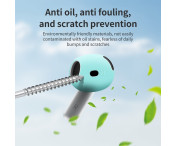 För AirPods 4 hörsnäckor Anti-slip silikonhölje Hörselkåpor Öronsnäckor - Lila