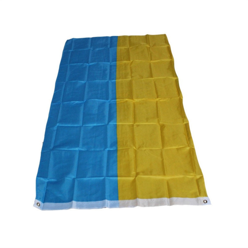 Ukraina lippu 90x150cm banneri ulko- ja sisäjuhlakoriste