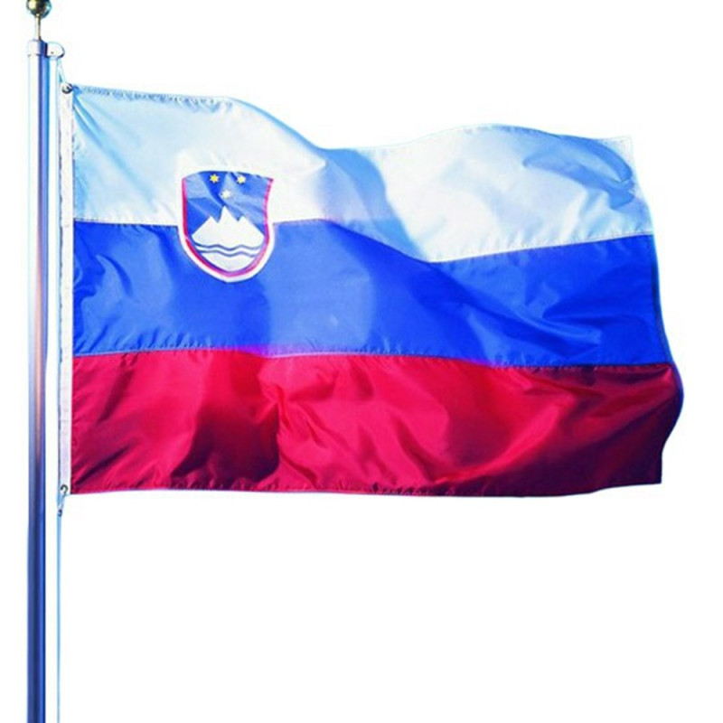Slovenien Flag 90x150cm Banner Udendørs Indendørs Festdekoration