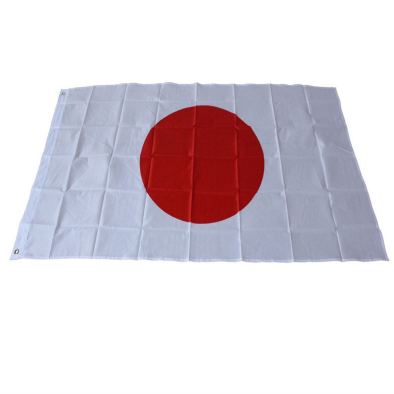 japansk Flag 90x150cm Banner Udendørs Indendørs Festdekoration