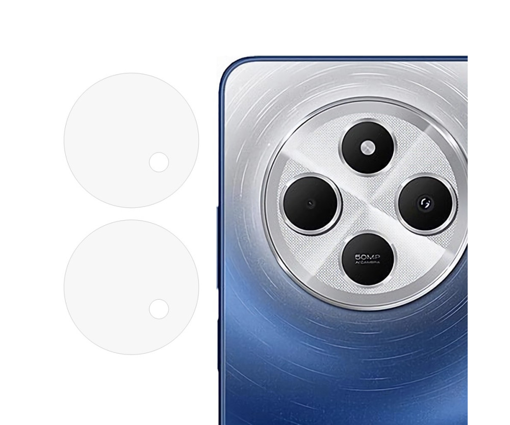 2ST För Xiaomi Redmi 14C Kameralinsskydd Härdat Glas Linsskydd