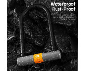 WEST BIKING Stöldskydd Cykel Motorcykel Moped Scooter Lås med 2 nycklar