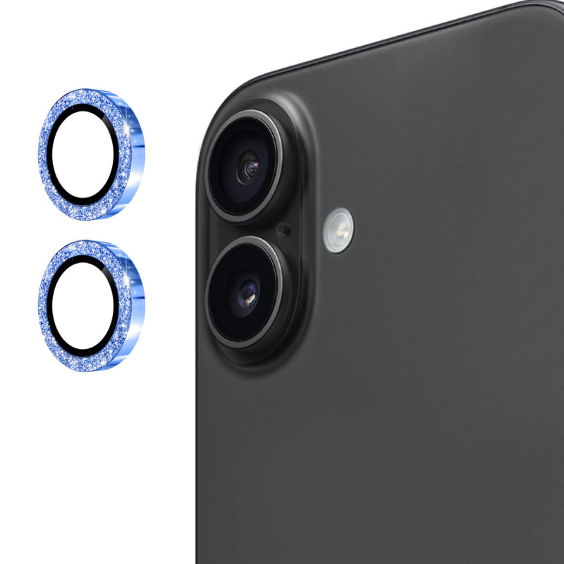 Til iPhone 17 Glitrende Kameralinsebeskytter