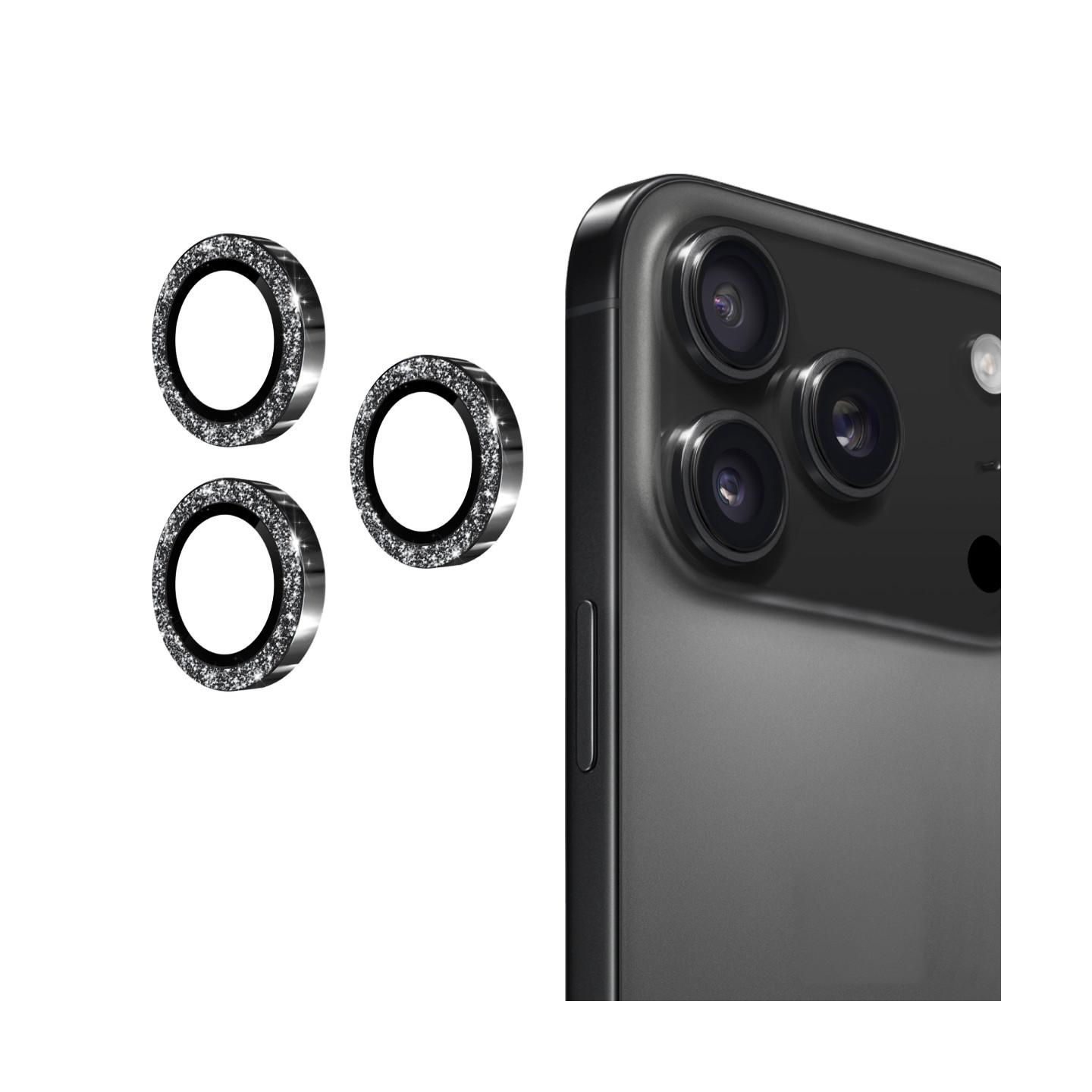 iPhone 17 Pro / iPhone 17 Pro Max Kameralinssin Suojus