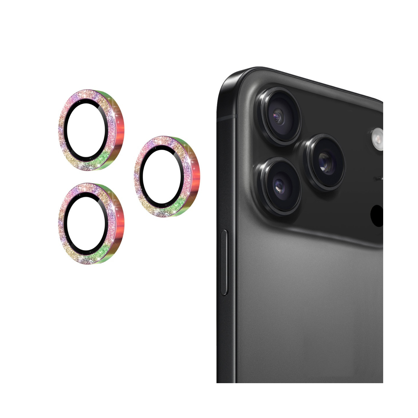 For iPhone 17 Pro / iPhone 17 Pro Max Camera Lens Protector