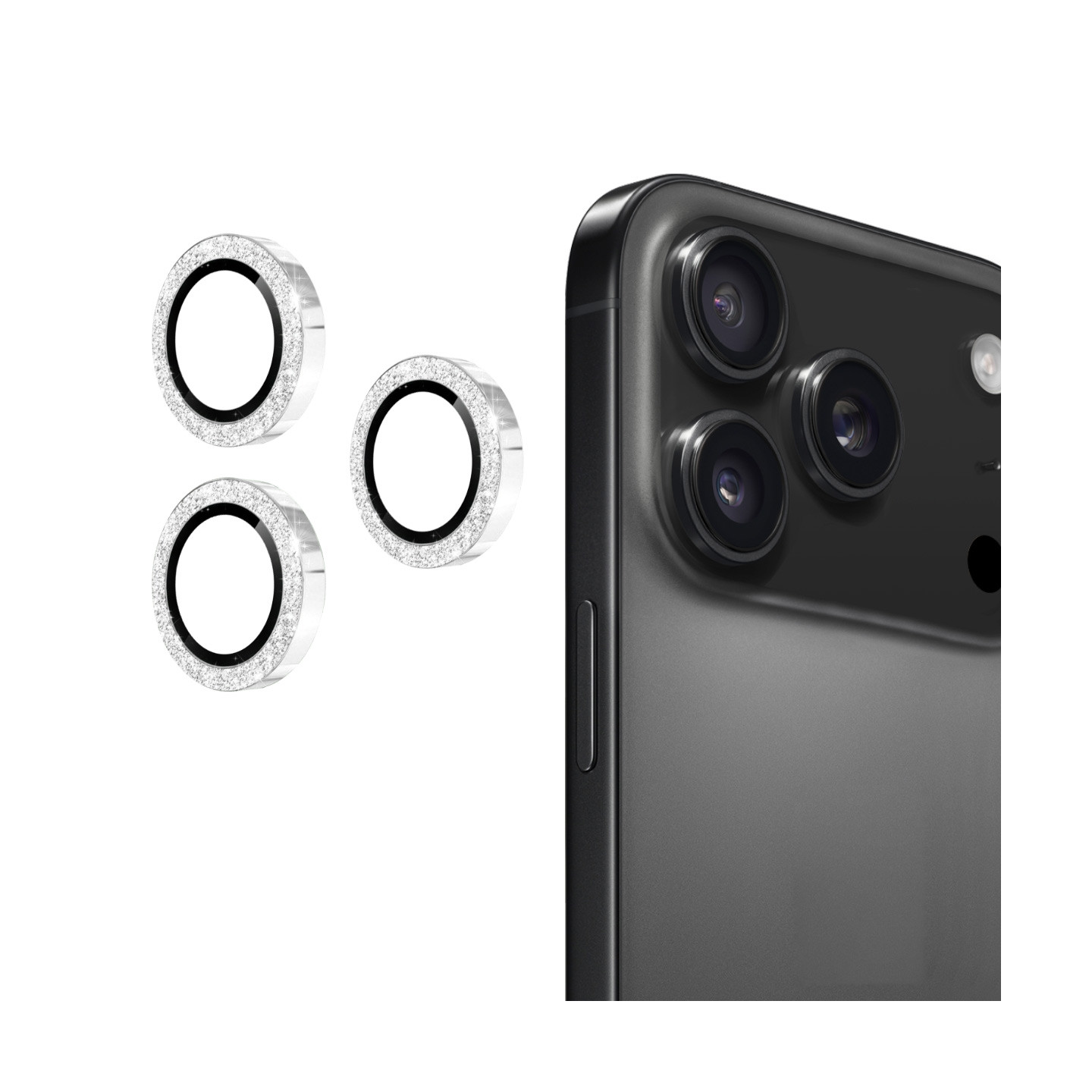 For iPhone 17 Pro / iPhone 17 Pro Max Camera Lens Protector