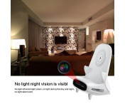 Trådlös Laddare Dold Kamera Fjärrövervakning 1080P HD WiFi Säkerhetskamera