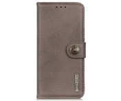 KHAZNEH Motorola Moto G55 Plånboksfodral - Khaki