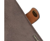 KHAZNEH Motorola Moto G55 Plånboksfodral - Khaki