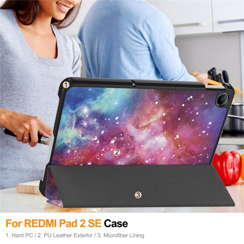 Til Xiaomi Redmi Pad 2 9.7 / Pad 2 SE Nettbrettdeksel