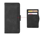 Till Motorola Moto G55 5G Plånboksfodral med korthållare  - Svart