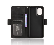 Till Motorola Moto G55 5G Plånboksfodral med korthållare  - Svart