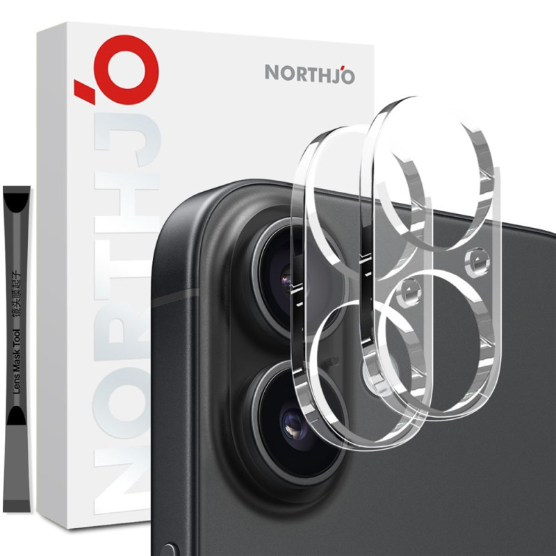 NORTHJO  For iPhone 17 Camera Lens Protector 2pcs