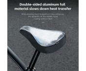 WEST BIKING Cykelsits Vattentätt solskydd Cykelsadel Regnskydd Sadel Sadelskydd