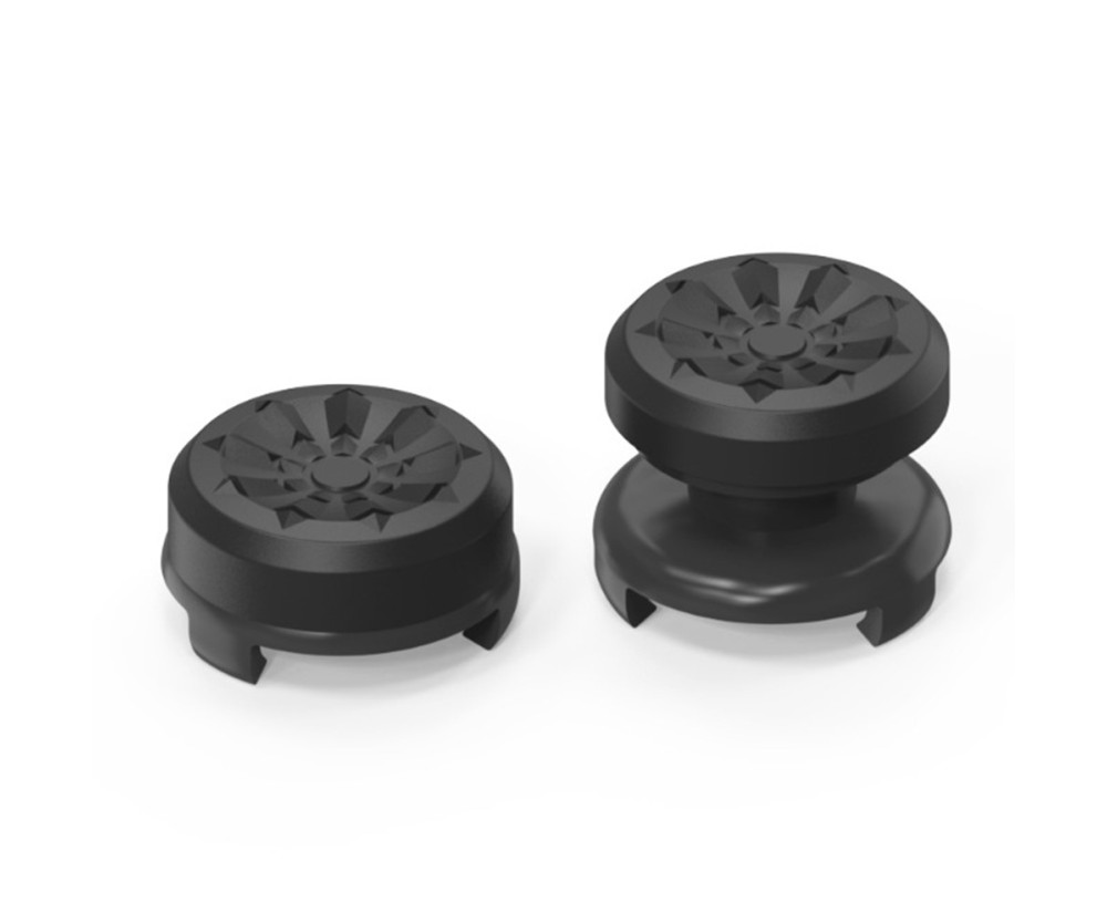 2st Tumgrepp Fingergrepp för Sony PlayStation 5 / 4 8BitDo Joystick Silikon - Svart