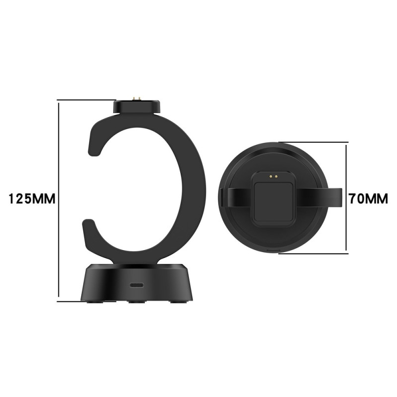 Til Xiaomi Smart Band 9 Smart Band 8 Pro Redmi Watch 4 Oplader & Dock 1m kabel