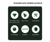 IMAK För Motorola Moto G55 Härdat Glas Kamera Linsskydd