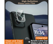 IMAK För Motorola Moto G55 Härdat Glas Kamera Linsskydd