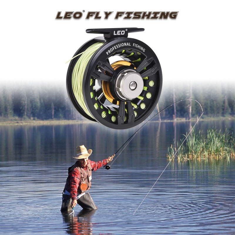 LEO 30m / 100ft paino eteenpäin kelluva perhosiima Nylon Core perhosiima - WF - 4F
