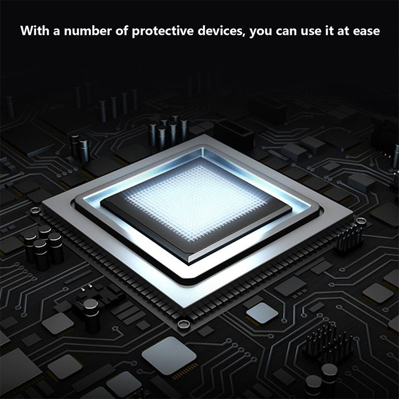 Intelligent smart batterioplader med 4 stik til NI-MH/NI-CD AA AAA-batterier