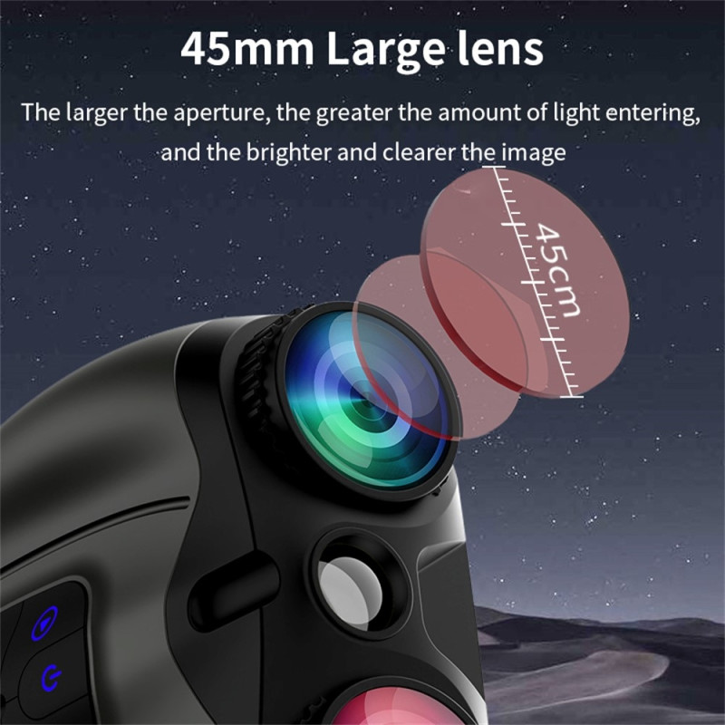 4K Night Vision Binoculars with 16x Digital Zoom and 5000 mAh Battery – Digital IR Binoculars with Camera