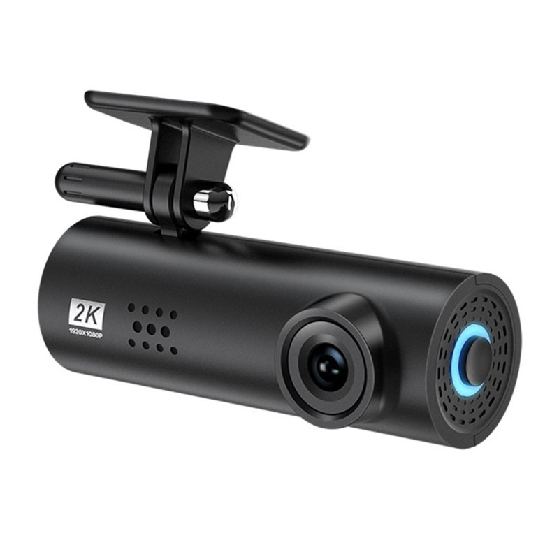 2K Dashbordkamera (1296P) – Vidvinkelkamera for bil med nattsyn, G-sensor, Wi-Fi og DVR